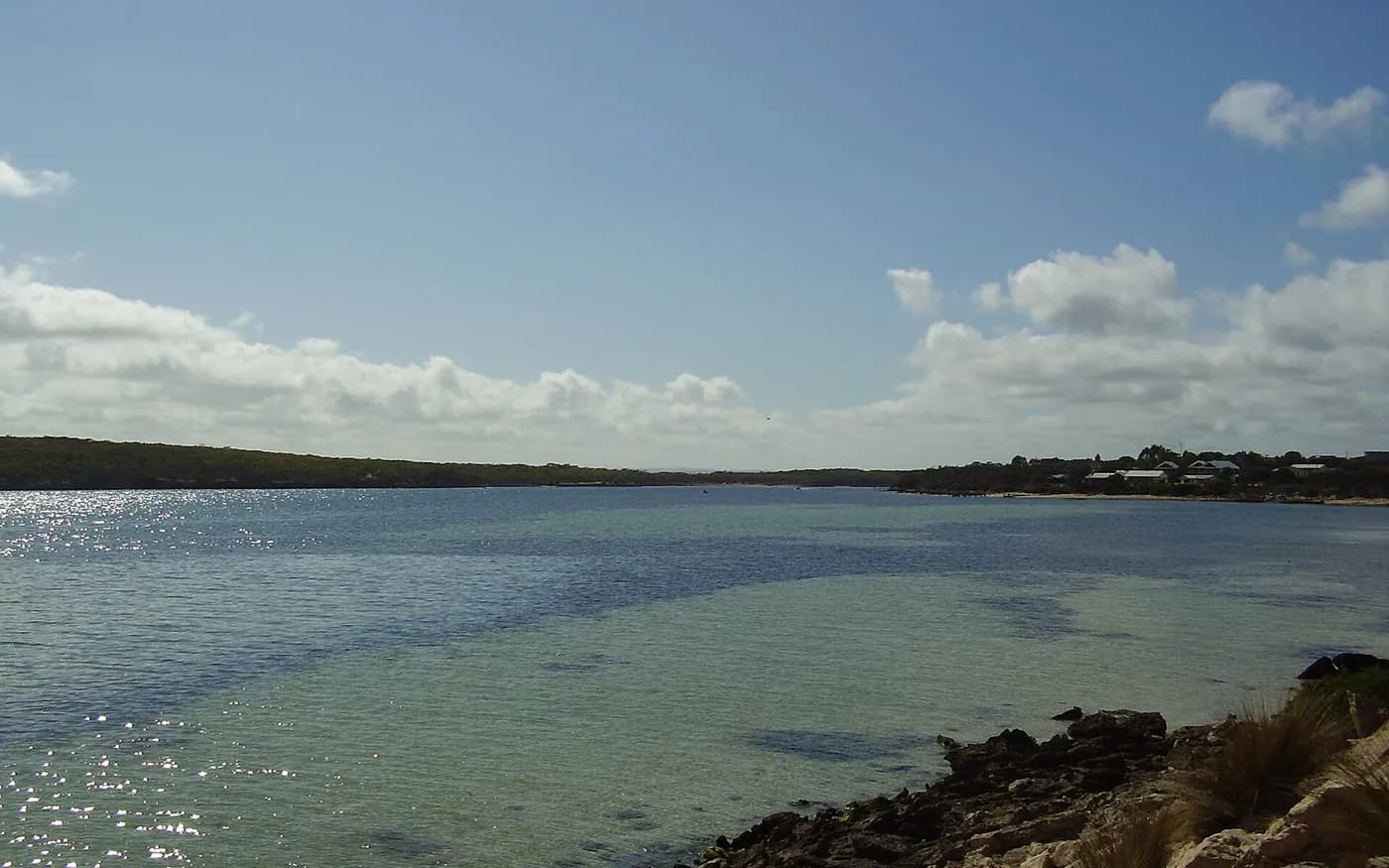View of Coffin Bay in South Australia
