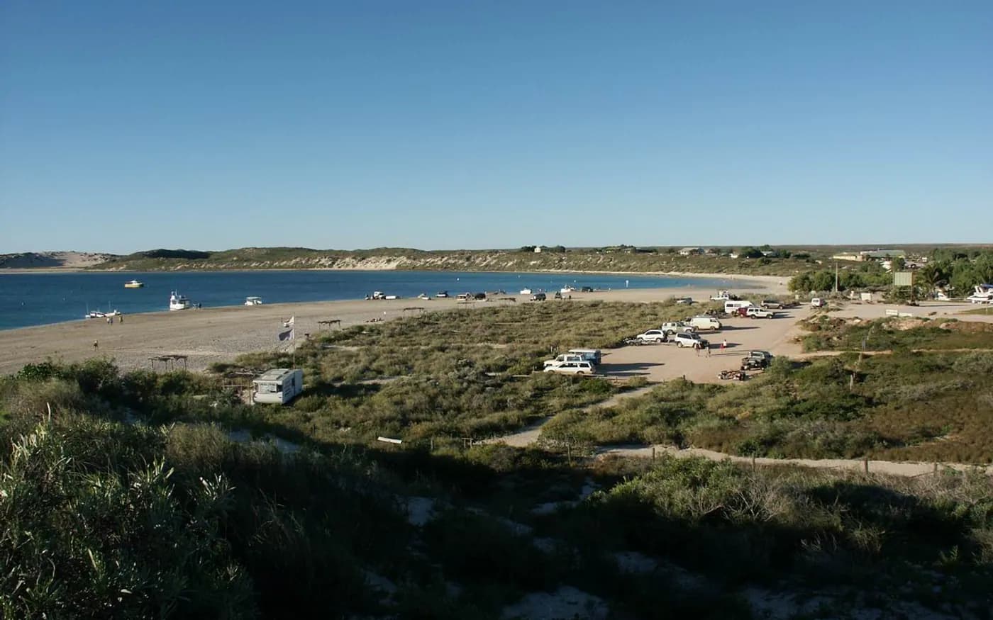 View of Coral Bay in Western Australia