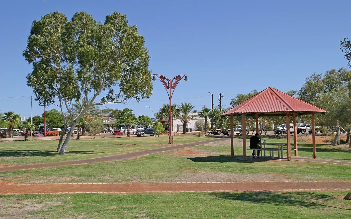 View of Exmouth in Western Australia