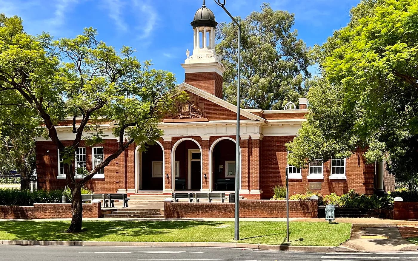 View of Griffith in New South Wales