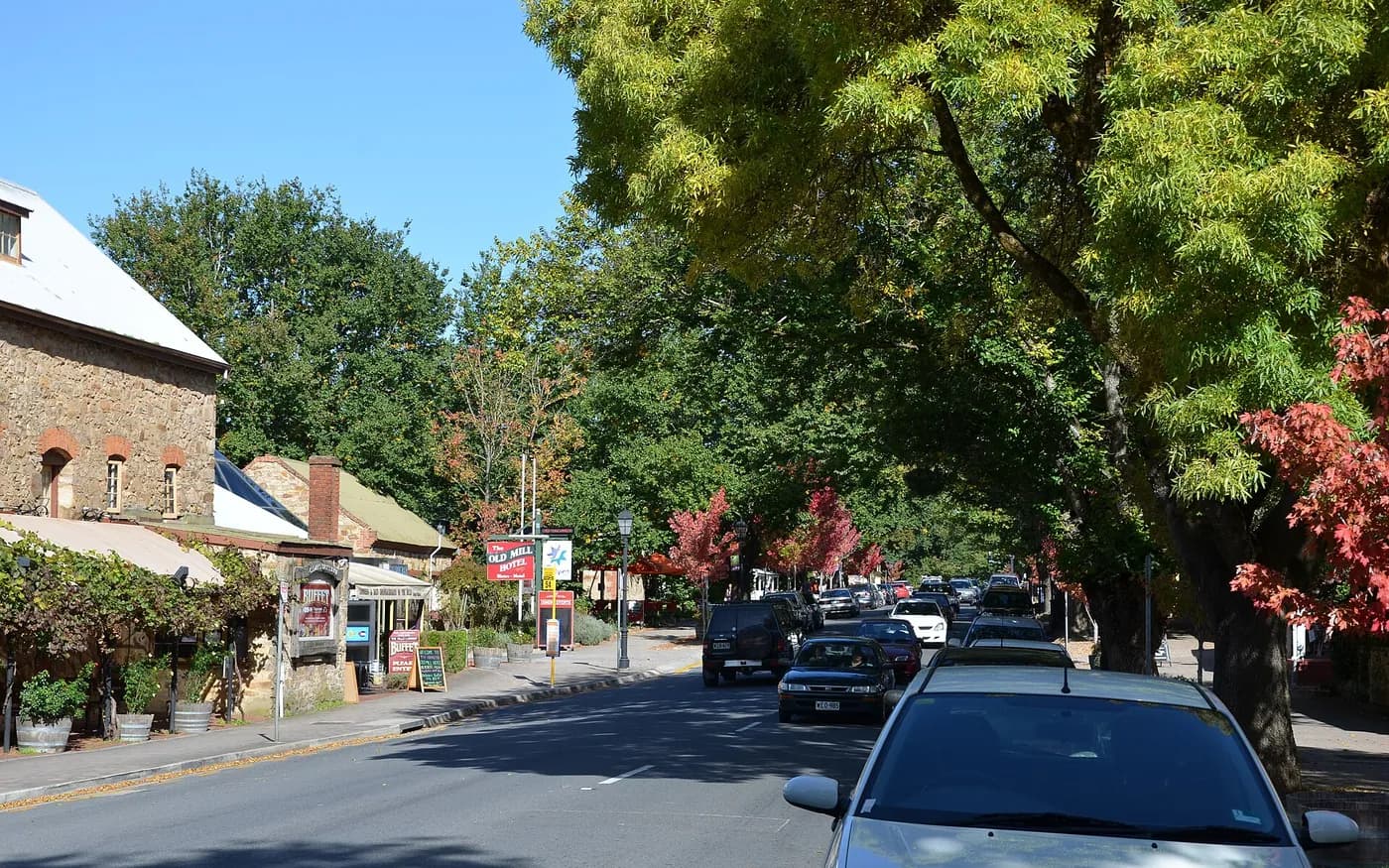 View of Hahndorf in South Australia
