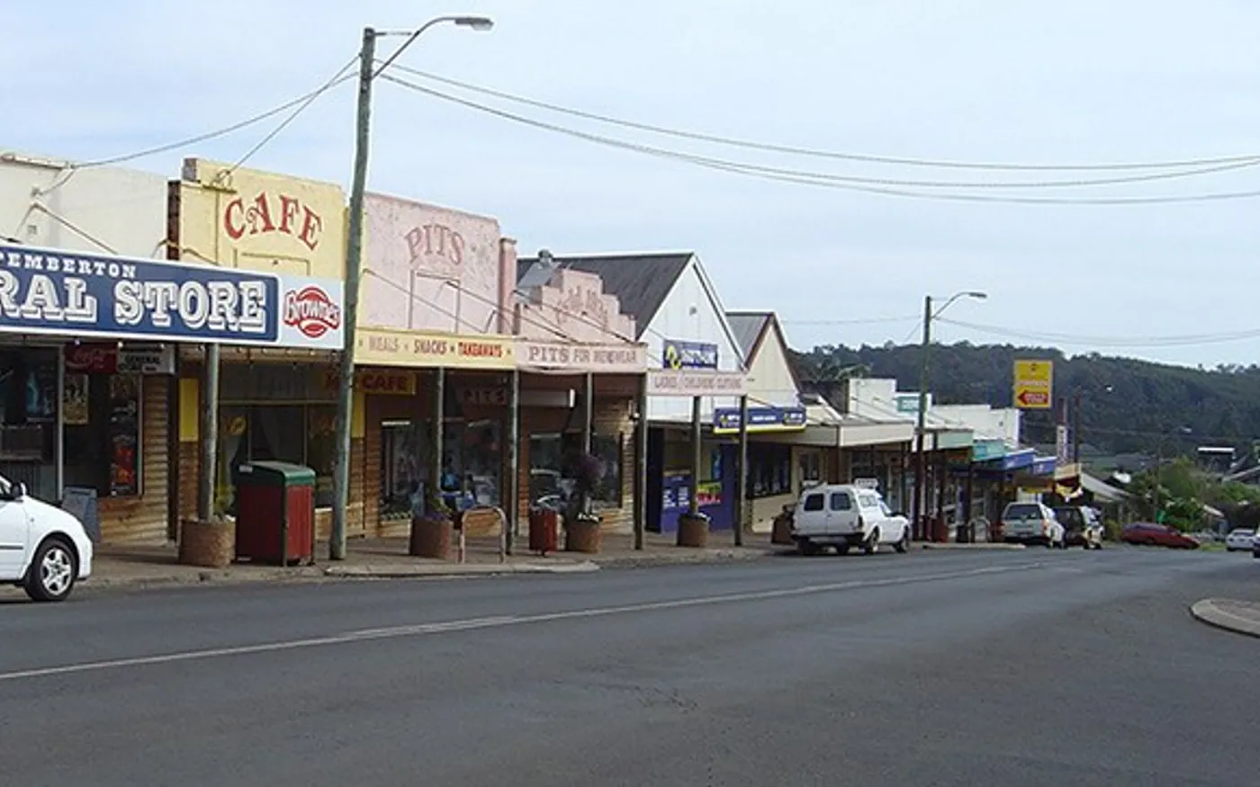 View of Pemberton in Western Australia