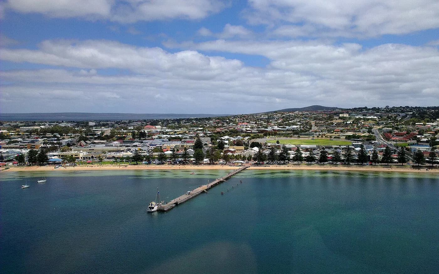 View of Port Lincoln in South Australia