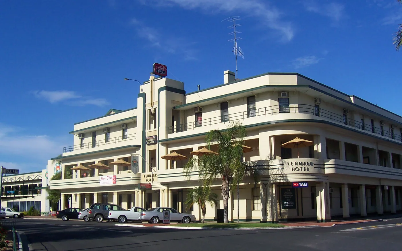 View of Renmark in South Australia