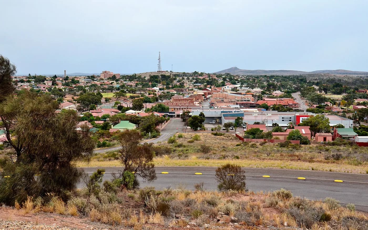 View of Whyalla in South Australia