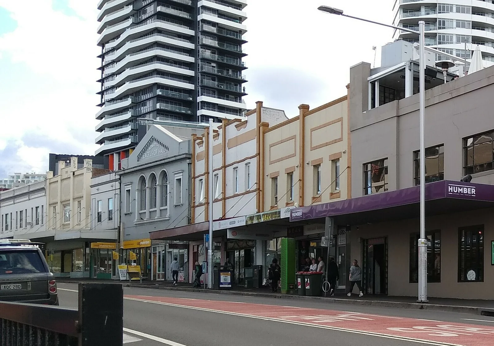 Crown Street in central Wollongong